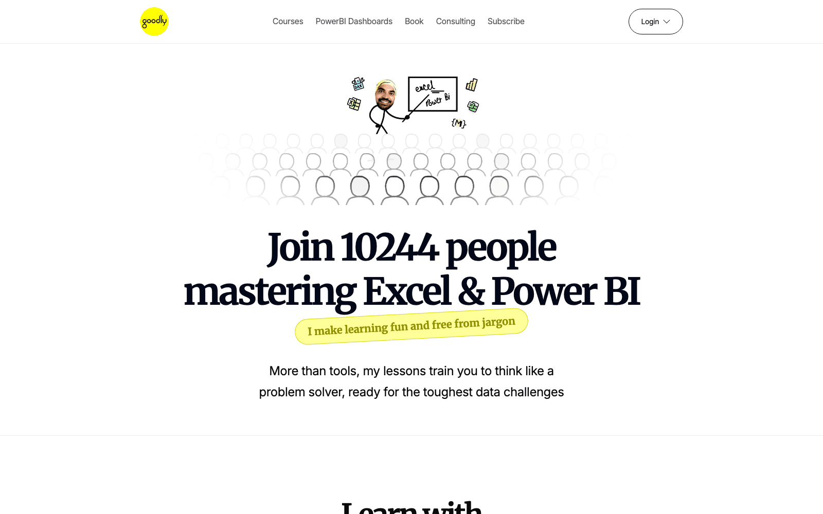 Screenshot of Goodly (Excel & Power BI)